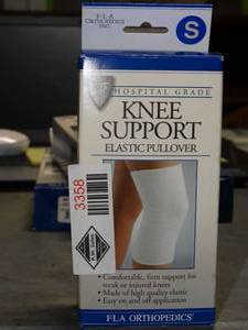 lot 3358 image: FLA Orthopedics Knee Support Elastic Pullover - Size Small
