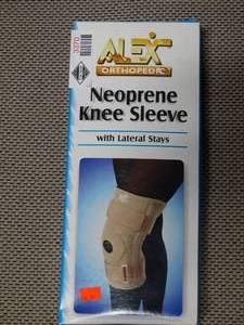 lot 3370 image: Alex Orthopedic Neoprene Knee Sleeve - Size Large