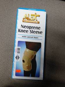 lot 3375 image: Alex Orthopedic Neoprene Knee Sleeve - Size Medium