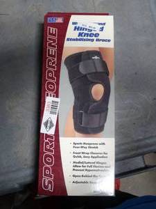 lot 3383 image: Sports Neoprene Stabilizing Knee Support - Size Small