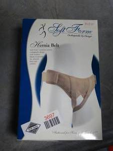 lot 3697 image: Soft Form Hernia Belt - Size Small