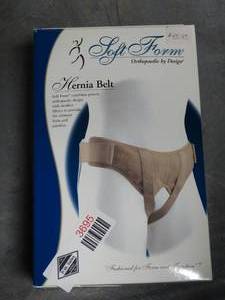 lot 3695 image: Soft Form Hernia Belt - Size Large