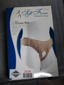lot 3696 image: Soft Form Hernia Belt - Size Medium