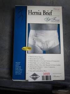 lot 3699 image: Soft Form Hernia Brief - Size Small