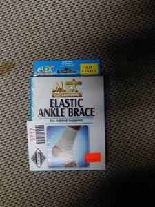 lot 3717 image: Alex Orthopedic Elastic Ankle Brace - Size X-Large