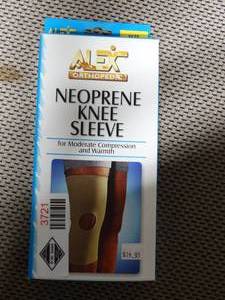 lot 3721 image: Alex Orthopedic Neoprene Knee Sleeve - Size Small