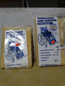 lot 3762 image: Lot of 2 Wheel Chair Arm Cushions