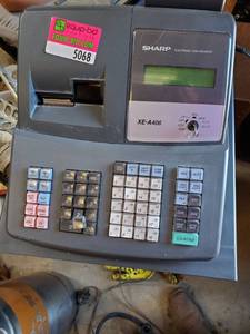 lot 5068 image: Sharp Cash Register XE-A406