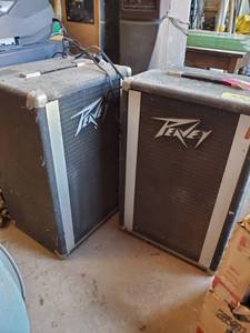 lot 5069 image: Pair Of Peavey Speakers