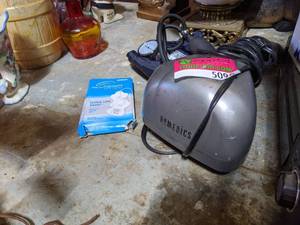 lot 5096 image: Homedics Massager, Tens Unit Pads, Blood Pressure Blood Pressure Cuff