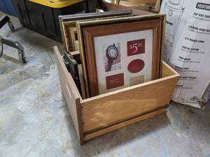 lot 5132 image: Assorted Frames, Tote Not Included