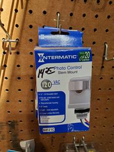 lot 5149 image: (2)Intermatic Photo Control Stem Mount