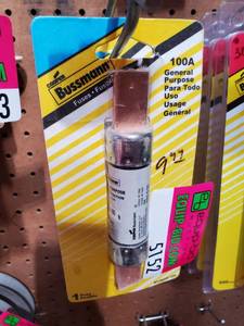 lot 5152 image: (5) Bussman 100A General Purpose Fuse