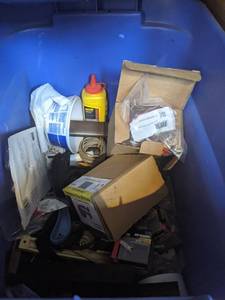 lot 5188 image: Miscellaneous Hardware, Tote Not Included