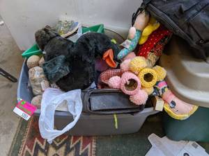 lot 5201 image: Assorted Stuffed Animals And Other Items