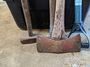 lot 5044 image: Axe, And Sledgehammers