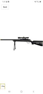 lot 1060 image: Cyma Zm51 Spring Sniper Rifle Airsoft Gun 26091