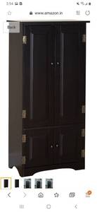 lot 1080 image: TMS Tall Cabinet, Black