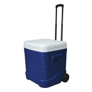 lot 1087 image: Igloo Ice Cube 60 Quart Roller Cooler