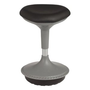lot 1091 image: Learniture Adjustable-Height Active Learning Stool, Black, LNT-RIA3052BK-SO