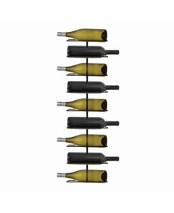 lot 1094 image: True Fabrications Wall Mount Wine Rack (Holds 9 Bottles)