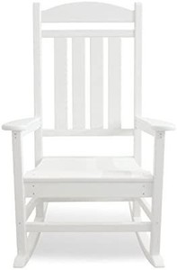 lot 1100 image: POLYWOOD R100SR Presidential Rocking Chair,