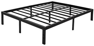 lot 1106 image: Platform steel bed frame