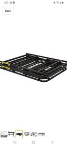 lot 1164 image: Amazonbasics Foldable Metal Platform Bed Frame 14 Inch Height For Under-bed
