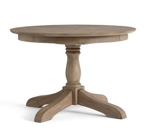 lot 74836 image: Owen Round Pedestal Extending Dining Table