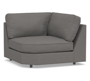 lot 74838 image: Build Your Own, Box Edge - PB Comfort Roll Arm Upholstered Sectional Components