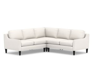 lot 74846 image: Beverly Upholstered 3-Piece L-Shaped Sectional