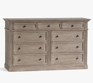 lot 50239 image: Livingston 9-Drawer Extra Wide Dresser