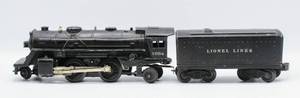 lot 4133 image: Lionel 1654 Steam Engine Locomotive Die Cast Metal Body and Lionel 1654T Tender