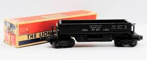 lot 4149 image: Lionel Train 3469X Automatic Dump Car in Original Box