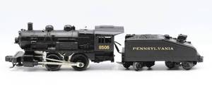 lot 4166 image: Lionel Train No. 6-8506 Die Cast Pennsylvania Steam Switcher Locomotive and Tender in Original Box