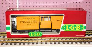 lot 4277 image: LGB Lehmann No. 3084 In Box Denver & Rio Grand Western - G Scale