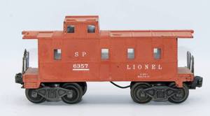 lot 4173 image: Lionel Train No. 6357 Southern Pacific Caboose