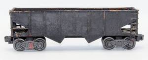 lot 4202 image: Union Pacific Flat Car and Lionel Freight Car