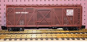 lot 4259 image: Western Pacific 76120 Stock Car Train - G Scale