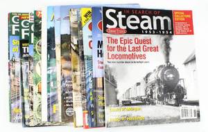lot 4298 image: 15 Magazines - Garden Railways, STEAM, Classic Trains, Railfan & Railroad, Scale Rails and NorthWestern Lines