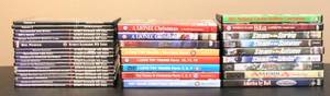 lot 4299 image: 35 Train Related DVDs - A Lionel Christmas, (15) Ultimate Railroading DVD Series, Dream Plan Build, America by Rail, Steam in SpringSummerAutumnWinter ... plus more