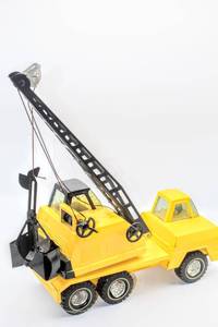 lot 4318 image: Vintage Nylint Construction Crane