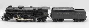 lot 4138 image: Lionel 8606 Locomotive Die Cast Train with Tender