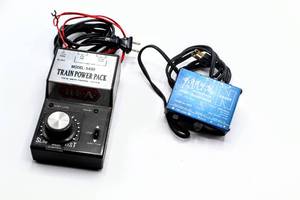lot 4374 image: R-E-A Train Power Pack Model - 5400 Pulse Width Control System and ATLAS Powerpack Hobby Transformer N-Gauge Model # 2599