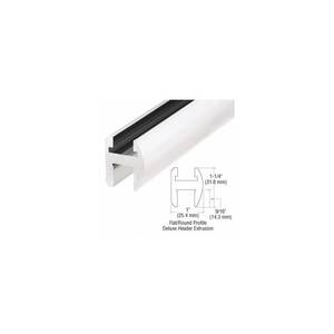 lot 108 image: CRL Brite Anodized Shower Door Header Kit 95