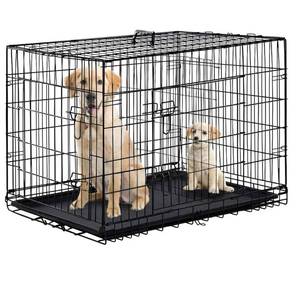 lot 114 image: BestPet Dog Crate 48 Double Door With Divider