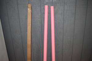 lot 17 image: 2 Rolls Fadeless Pink Acid Free Paper 4 x 10