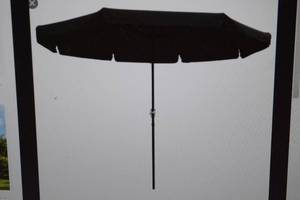 lot 23 image: Yescom 10 Foot Aluminum Patio Umbrella Black