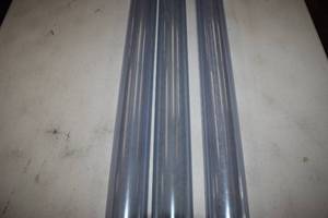 lot 83 image: 3 Sticks Clear Schedule 40 PVC Pipe 2 x 10 feet
