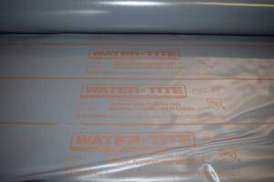 lot 86 image: Water Tite PVC 40 Shower Pan Liner 6 x 50